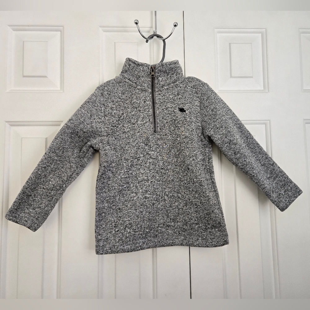 Tony Hawk Gray Quarter-Zip Pullover - Kids Size 4